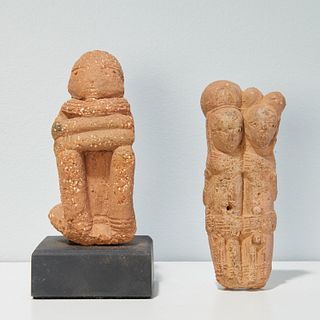 Nok Culture, terracotta figure and pendant