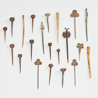 African Peoples, collection (21) hairpins