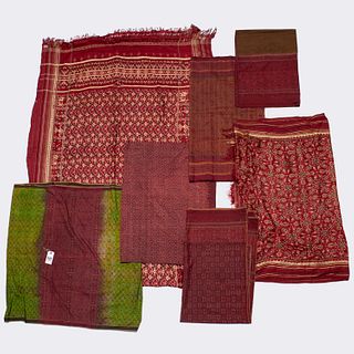 Group (7) Southeast Asian Ikat textiles