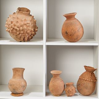 Bura-Asinda Culture, (6) terracotta pots