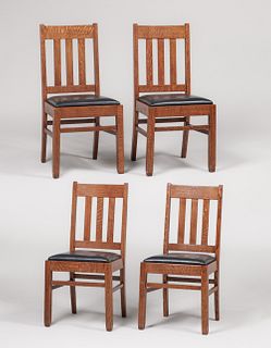 Grand Rapids Set of 4 Dining Chairs c1910