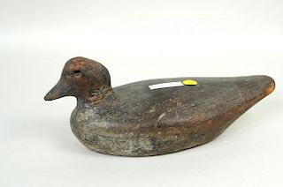 Folk Art Carved Duck Decoy