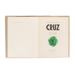 Barrera Vásquez, Alfredo - Castro Pacheco, Fernando. Cruz Poema en Cinco Puntos Cardinales. Mérida, 1976. Edición de 1000 ejemplares.