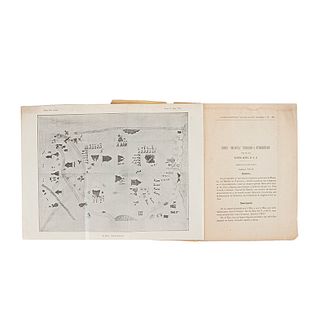 Société Scientifique “Antonio Alzate”. Códice “Misantla” Publicado e Interpretado por el Lic. Ramon Mena. México, 1911. 3 láminas