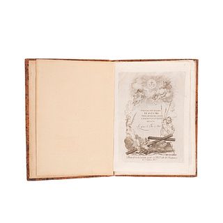 Montes de Oca, José María. Vida de San Felipe de Jesús Protomártir de Japón... México, 1801. Portada + 30 grabados.