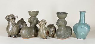 Group of Asian Ceramic Articles