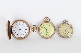 (3) Antique Pocket Watches