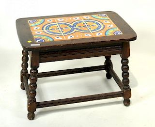 Catalina Style Tile Top Table