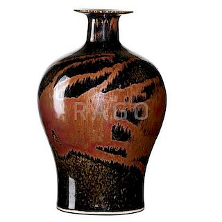 BROTHER THOMAS BEZANSON Porcelain baluster vase