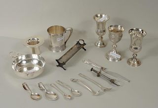 Group Sterling Silver .800 Silver & Silver Plate