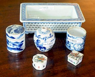Group Six Asian Porcelain Items