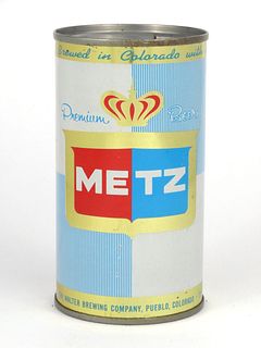 1964 Metz Premium Beer 12oz Flat Top Can 99-14