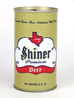 1974 Shiner Premium Beer 12oz Tab Top Can T124-22