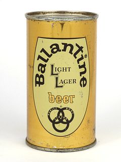 1959 Ballantine Light Lager Beer 12oz Flat Top Can 34-04