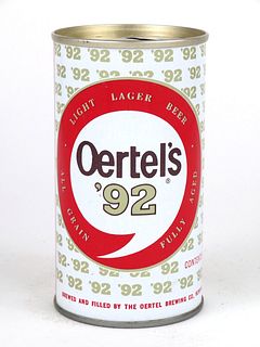 1976 Oertel's '92 Beer 12oz Tab Top Can T99-10V1