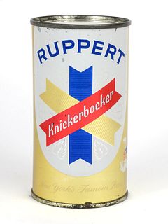 1960 Ruppert Knickerbocker Beer 12oz Flat Top Can 126-22.2