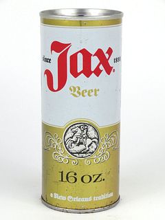 1971 Jax Beer 16oz  One Pint Tab Top Can T154-04