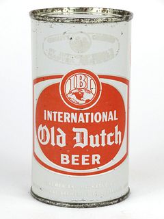 1960 International Old Dutch Beer 12oz Flat Top Can 85-30