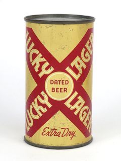 1939 Lucky Lager Beer 12oz Flat Top Can 93-11