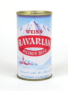 1971 Weiss Bavarian Beer 12oz Tab Top Can T38-23