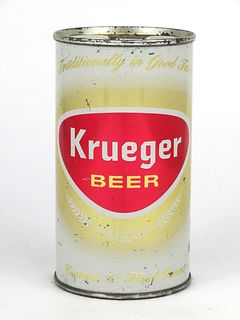 1958 Krueger Beer 12oz Flat Top Can 90-32