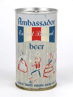 1965 Ambassador Beer 12oz Tab Top Can T33-13