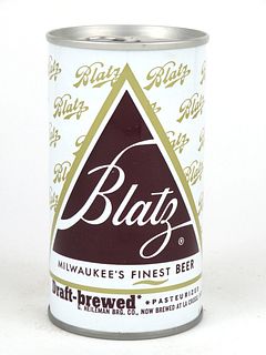 1972 Blatz Beer 12oz Tab Top Can T43-22