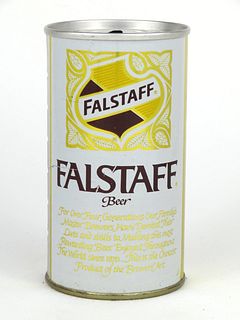 1972 Falstaff Beer 12oz Tab Top Can T63-37