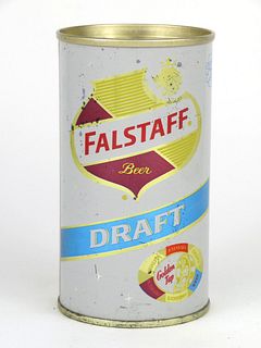 1966 Falstaff Draft Beer 12oz Tab Top Can T64-04