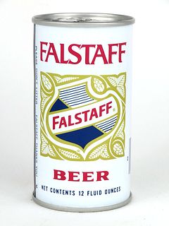 1975 Falstaff Beer (test) Cranston 12oz Tab Top Can T63-07v