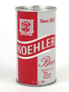 1969 Koehler Beer 12oz Tab Top Can T85-37