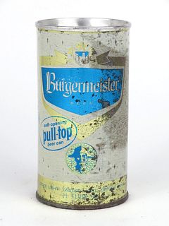 1964 Burgermeister Beer 11oz Tab Top Can T51-18