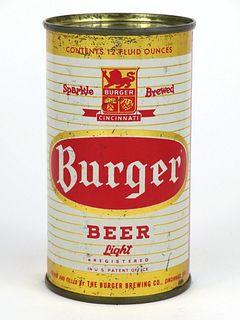 1958 Burger Beer 12oz Flat Top Can 46-20