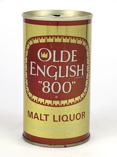 1969 Olde English "800" Malt Liquor 12oz Tab Top Can T103-08
