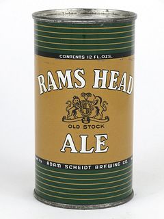 1956 Rams Head Ale 12oz Flat Top Can 118-34.1