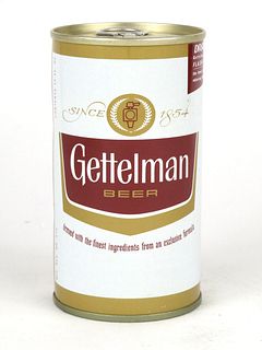 1967 Gettelman Beer 12oz Tab Top Can T68-05