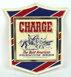 1968 Charge Premium Beer  Sign