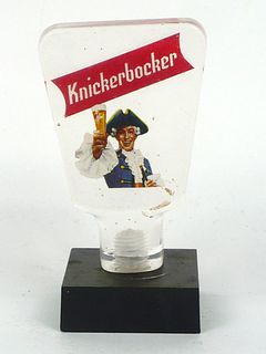 1960 Knickerbocker Beer  Acrylic Tap Handle