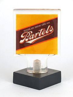 1964 Bartels Beer  Acrylic Tap Handle