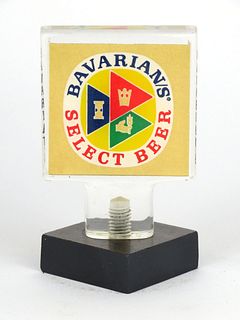 1961 Bavarian's Select Beer  Acrylic Tap Handle