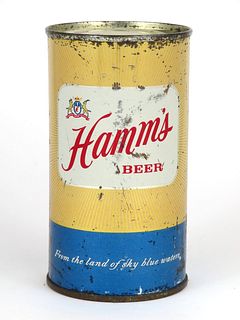 1958 Hamm's Beer  12oz Flat Top Can 79-21