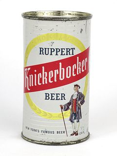1958 Ruppert Knickerbocker Beer  12oz Flat Top Can 126-17