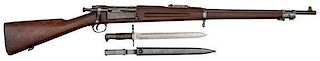 **Model 1898 Springfield Krag Rifle with 26" Barrel with Rare Krag Bayonet 