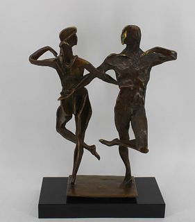 George Gach (USA 1909 - 1996) Bronze Dancers.