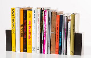 Various Authors  Andy Warhol Catalogues & Reference Collection: (23) Books
