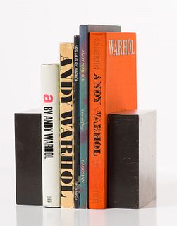 Various Authors  Andy Warhol Book Collection: (5) Books