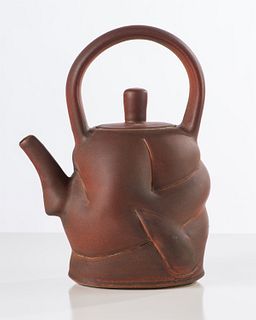 Christopher Gustin  Teapot (Orange)