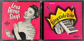 Lena Horne and King Cole 45s