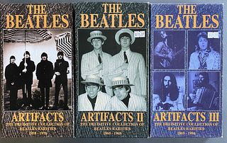 Beatles Artifacts Vol 1 2 and 3
