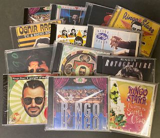 Group of Ringo Starr CDs